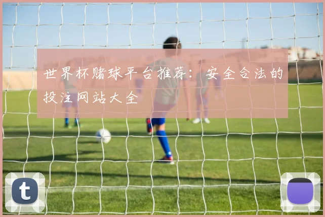 世界杯赌球平台推荐:安全合法的投注网站大全